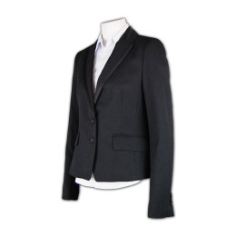 BWS037 women business suit HK business working suit coat two buttons ladies' suit job occupation suits design BWS037 women business suit HK business working suit coat two buttons ladies' suit job occupation suits design